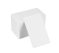 JEOPKO Blank Flash Cards, Business, 100 Pcs Kraft, Craft Words Paper for Learning, Study, Note, Message Card Christmas Day DIY Gift (White3.54 x 2.16 inch /9 x 5.5 c), (23032103UKZMHKBKP)