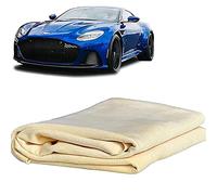 JEOPKO chamois leathers for cars,Large Genuine Chamois Leather(65x40cm),Car Drying Towel Shammy Leather Cloth, car cleaning kit,Chamois Leathers For Cars Perfect for drying off the whole car.