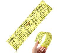 JEOPKO Hot Ironing Ruler - Inches System, Sewing Ruler, Heat Resistant - 10 x 2.5 Inches