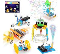 Jeorywoet 6Pcs/Set Style2 Electronic Science Kit - No Battery STEM Educational Toys for Kids Boys, DIY Engineering Projects