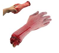 Jeorywoet Broken Arm, Arm Broken Hand Horror Bloody Realistic Prank Trick for April Fool Halloween Party Props (), Fake Severed