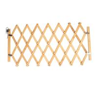 Jeorywoet Pet Gate 19x10-43in Expandable Baby Gate Wooden Rhombus Structure Dog Gate with Alloy Hardware All-purpose Cat Fence for Stairs Doors Indoor Pet Gate