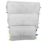Jeorywoet Plastic Mesh Sheet, Plastic Canvas Sheets, 3PCS 3 Sizes Plastic Mesh Sheet, DIY Plastic Canvas Patterns for Making Embroidery Purse Yarn Knit Crochet Crafting, Plastic Canvas