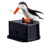 Jeorywoet Toothpick Holder Dispenser, Bird Toothpick Dispenser, Smart Push Bird Toothpick Holder Dispenser, Easy to Take out Automatic Tooth Picks Holder Dispenser for Restaurants