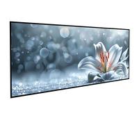 JEPGFOU Landscape Diamont Painting Lily Diamond Art Accessories 5D Round Full Drill Gem Cross Canvas Painting Pictures Kits for Adults Beginners for LIiving Room Wall Decor, Gifts 80x160cm PJY9 K-O