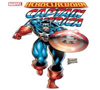 Jeph Loeb Heroes Reborn: Captain America Paperback Book in White Jeph Loeb White