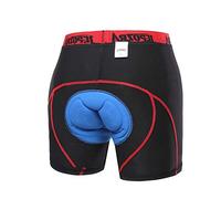 JEPOZRA Cycling Shorts Men Padded Bicycle Short Pants 4D Silica Gel Padding Cycling Undershorts Bicycle Underwear MTB Bike Short Pants