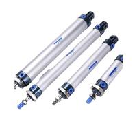JEQGDLUI 1 Pcs cylinder MAL series aluminum alloy mini cylinder MAL25x25 25x50 25x100 25x150 25x200 25x250 25x300 25x400(MAL25x150,-S With Magenet)