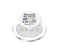 Jer. 17:7 - Blessed Are Those Who Trust the Lord PopSockets PopGrip for MagSafe