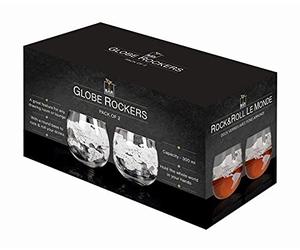 Jeray Globe Rocker Glasses Whisky Brandy Cognac Round Bottom Drinkware
