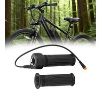 Jerbor Throttle Grip for Qlife Racer/Racer 27.5/Racer Fat Tire/Racer Plus Fat Tire/Spark/Cityone ST/SO/2.0/Step Over 2.0/Stepover Ul Tra/Trike/Trike Plus, Full Twist Throttle Handle for Qlife E-Bike