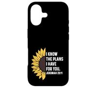 Jeremiah 29:11 29 11 God Jesus Know Plans You Christian Case for iPhone 17
