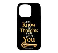 Jeremiah 29:11 For I Know The Thoughts I Think Toward You Case for iPhone 15 Pro