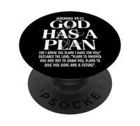 Jeremiah 29 11 God Has A Plan Christian Bible Verse Faith PopSockets Adhesive PopGrip