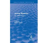 Jeremy Bentham: Ten Critical Essays (Routledge Revivals)