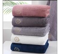Jeremy & Edelyn's beauty and care Bamboo fiber large bath towel, super soft & very absorbent, extra large for a luxurious drying experience. (White)