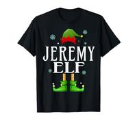 Jeremy Elf Xmas Funny Men's Family Matching Christmas Jeremy T-Shirt