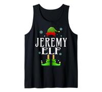 Jeremy Elf Xmas Funny Men's Family Matching Christmas Jeremy Tank Top