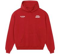 Jeremy Jacquet Logo Men's Hoodie - Red / 3XL
