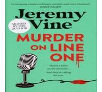 Jeremy Vine Murder on Line One (Signed Edition) Hardback Book in White Jeremy Vine White