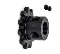 Jeremywell #25 Roller Chain Sprocket B Type 1/4'' Bore 11 Tooth