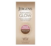 Jergens Natural Glow Healthy Complexion Daily Facial Moisturizer for Medium to Tan SPF, 2 Ounce