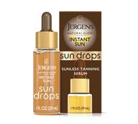Jergens Natural Glow Instant Sun Drops Sunless Tanning for Face and Body Instant Sun Bronzing Drops 1 Fl Oz