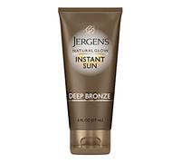 Jergens Natural Glow Instant Sun Moisturising + Bronzer | Dark Shade | 6 oz