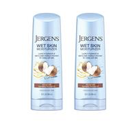 JERGENS Wet Skin Body Moisturizer with Refreshing Oil Coconut 10 Oz Pack of 2