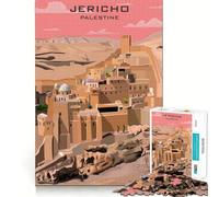 JERICHO ARIHA PALESTINE 1000 Piece Jigsaws for Adults Stress Free Nice Thick Happy Challenge Premium Gift (38x26cm)