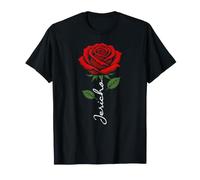 Jericho Red Flower Art First Name for Men Kids Boys T-Shirt