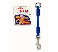 JERK-EASE Bungee Dog Leash Extension - Medium Blue