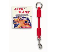 JERK-EASE Bungee Dog Leash Extension - Small Red