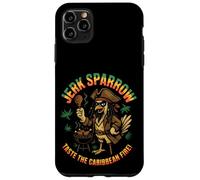 Jerk Sparrow Funny Pirate Chicken Caribbean BBQ Grilling Case for iPhone 11 Pro Max