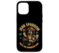 Jerk Sparrow Funny Pirate Chicken Caribbean BBQ Grilling Case for iPhone 12/12 Pro