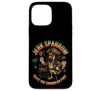 Jerk Sparrow Funny Pirate Chicken Caribbean BBQ Grilling Case for iPhone 13 Pro Max