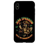 Jerk Sparrow Funny Pirate Chicken Caribbean BBQ Grilling Case for iPhone XS Max