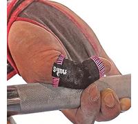 JerkFit Nubs Thumb Sleeves Protector - Reusable Thumb Support to Prevent Calluses, Blisters, Tears - For Olympic Weightlifting, Powerlifting, Gymnastics, Workouts (Pink S)