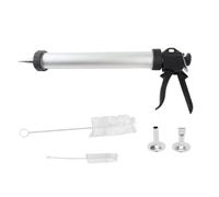 Jerky 15 Inch Beef Stick Maker Cooking Tool Set Kit with Round Flat Nozzle