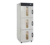 Jerky 550 Automatic Dehydrator 2400W 40-90 ° C 24h Timer Stainless Steel Silver