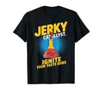 Jerky Catalyst - Ignite Your Taste Buds Design T-Shirt