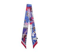 JERLA 100% Mulberry Silk Scarf Head Hair Ribbon Handbag Handle Wrap Tie Bundle Scarf Neckerchief Scarf for Women, 33.5"×1.97"