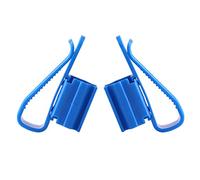 Jerliflyer 2 clips de montaje ajustables para tanque de peces, abrazadera de manguera para tanque de peces, abrazadera de tubo de agua de plástico, soporte para manguera