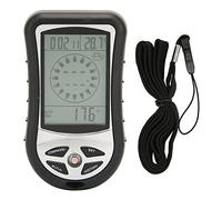 Jerliflyer Digital Altimeter, Barometer, Digital Compass, Hiking Thermometer 8 in 1 Handheld Altimeter for Hiking Mountaineering