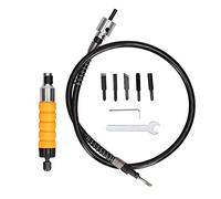 Jerliflyer Herramienta eléctrica para tallar cincel de, cincel para carpintería de eje Flexible y juego de cuchillos para tallar para manualidades