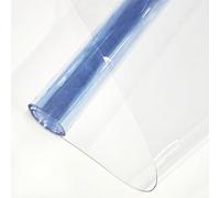 JERLITU Transparent PVC Vinyl 30cm X 122cm, 0.5mm Solid Color Waterproof Fabric Super Clear Roll for Making Handags DIY Decor Fashion Accessories Such as Hair Ornaments
