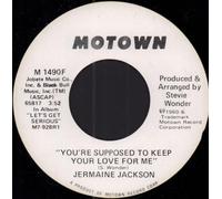 Jermaine Jackson - You're Supposed To Keep Your Love For Me-7" 45