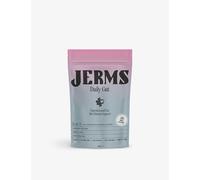 JERMS Daily Gut Probiotic Powder 10 Billion CFU Prebiotic Fibre with Digestive Enzymes + Organic Superfoods 30 servings - 100% Natural Vegan Gluten Free Gut Health Support Ease Bloating
