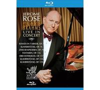 Jerome Rose Plays Brahms: Live in Concert [Blu-ray] [2011] [Region Free]