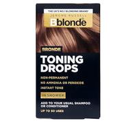 Jerome Russell Bblonde BRONDE Toning Drops - Non-Permanent Hair Toner, Refresh & Maintain Bronde Hair Dye, Add Drops in Shower with Shampoo or Conditioner, 50 Uses